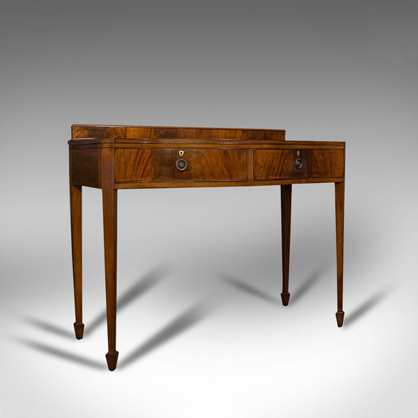 Antique Side Table, English, Mahogany, Buffet, Server, Hamptons, Edwardian, 1910