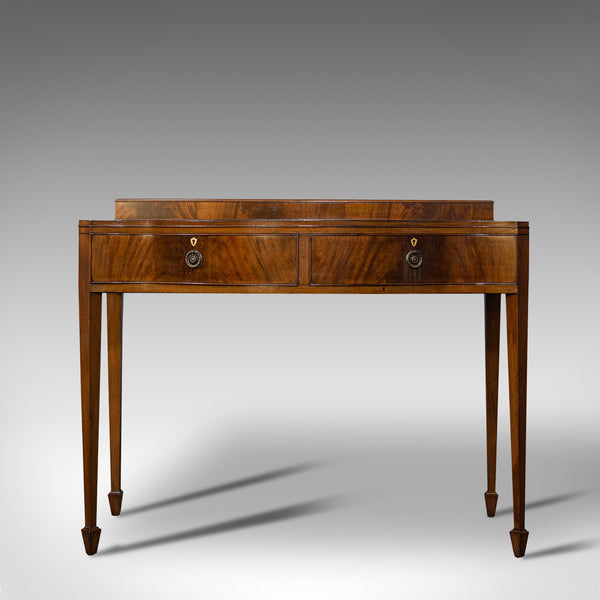 Antique Side Table, English, Mahogany, Buffet, Server, Hamptons, Edwardian, 1910