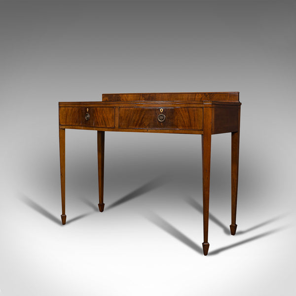 Antique Side Table, English, Mahogany, Buffet, Server, Hamptons, Edwardian, 1910
