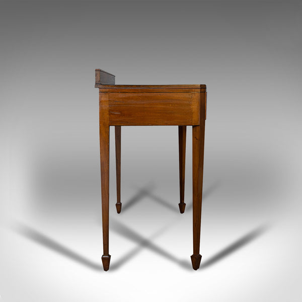 Antique Side Table, English, Mahogany, Buffet, Server, Hamptons, Edwardian, 1910