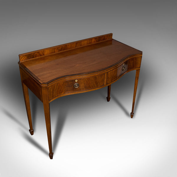 Antique Side Table, English, Mahogany, Buffet, Server, Hamptons, Edwardian, 1910