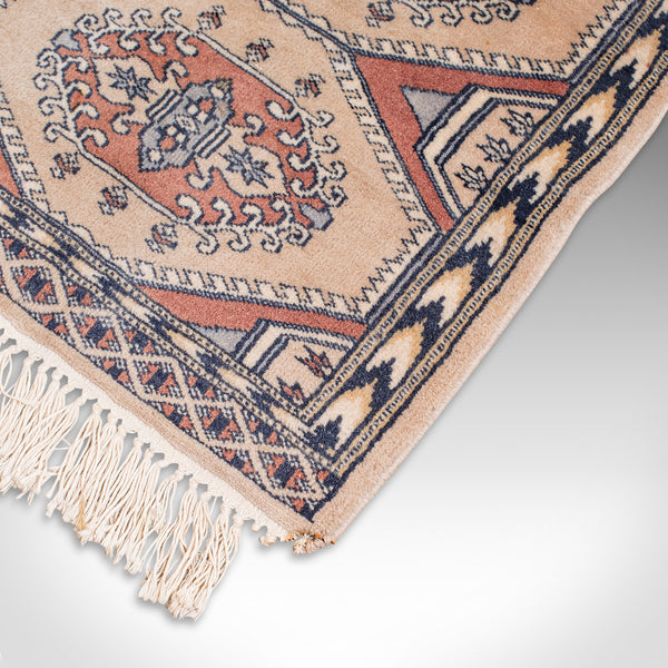 Small Vintage Hamadan Rug, Persian, Woollen, Hall, Prayer, Mat, Mid 20th, C.1950