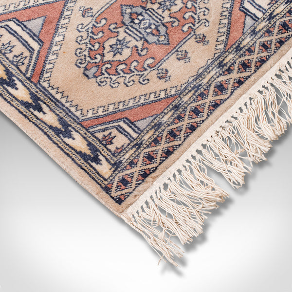 Small Vintage Hamadan Rug, Persian, Woollen, Hall, Prayer, Mat, Mid 20th, C.1950