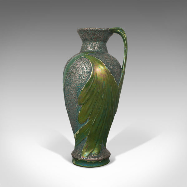 Antique Serving Ewer, Austrian, Ceramic, Amphora, Jug, Art Nouveau, Circa 1900