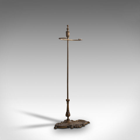 Antique Stick Stand, French, Brass, Hall, Cane, Umbrella Rack, Art Nouveau, 1920