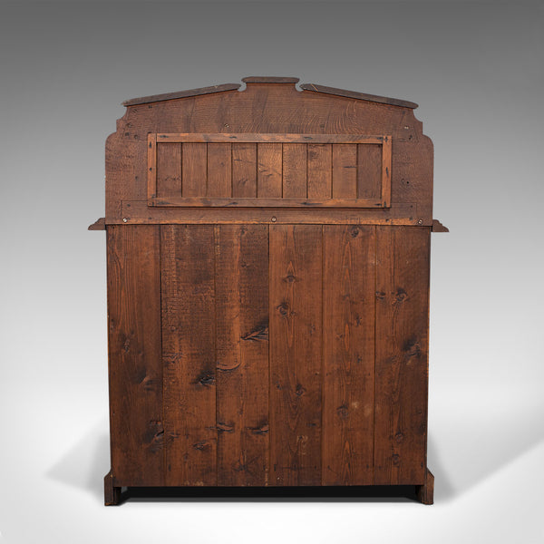 Antique Chiffonier, Scottish, Oak, Sideboard, Cabinet, Victorian, C.1860