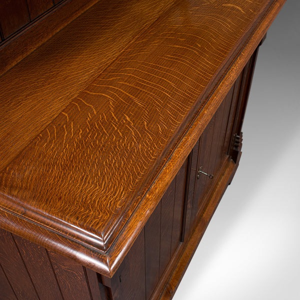 Antique Chiffonier, Scottish, Oak, Sideboard, Cabinet, Victorian, C.1860