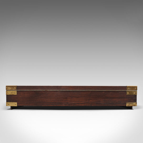 Vintage Countertop Display Case, English, Pine, Shop Showcase Cabinet, Late 20th