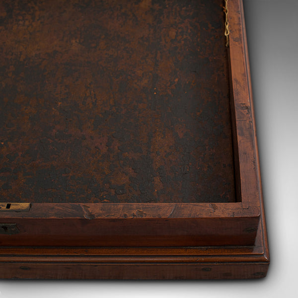 Antique Shop's Countertop Bijouterie Case, Walnut, Display Cabinet, Victorian