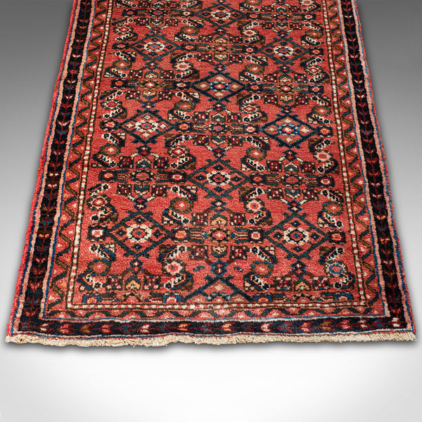 Long 17 Foot Vintage Malayer Runner, Persian, Hall, Rug, Carpet, 20th Century