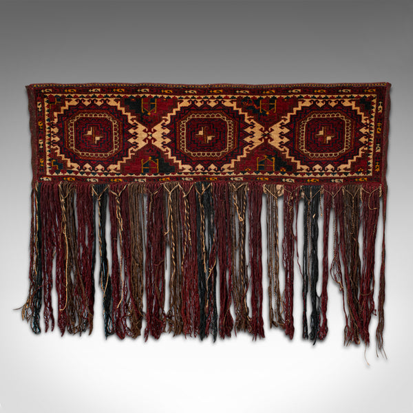 Antique Tekke Torba, Caucasian, Woven, Tent Bag, Decorative Wall Covering, 1900