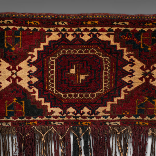 Antique Tekke Torba, Caucasian, Woven, Tent Bag, Decorative Wall Covering, 1900