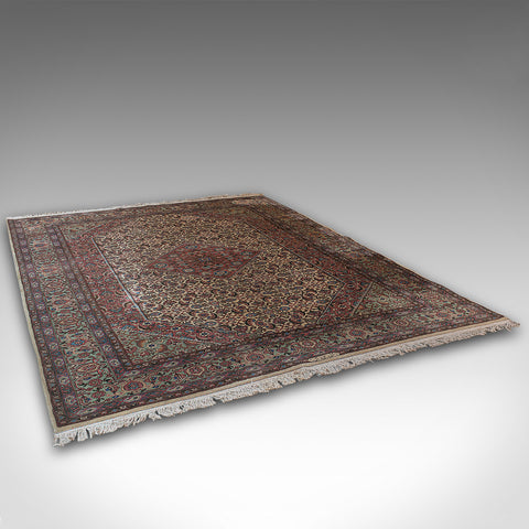 Large Vintage Serapi Rug, Indian, Woven, Hall, Lounge, Carpet, Mid 20th, C.1960