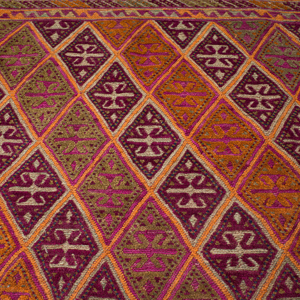 Antique Gazak Rug, Middle Eastern, Nomadic, Tribal, Decorative Carpet, C.1900