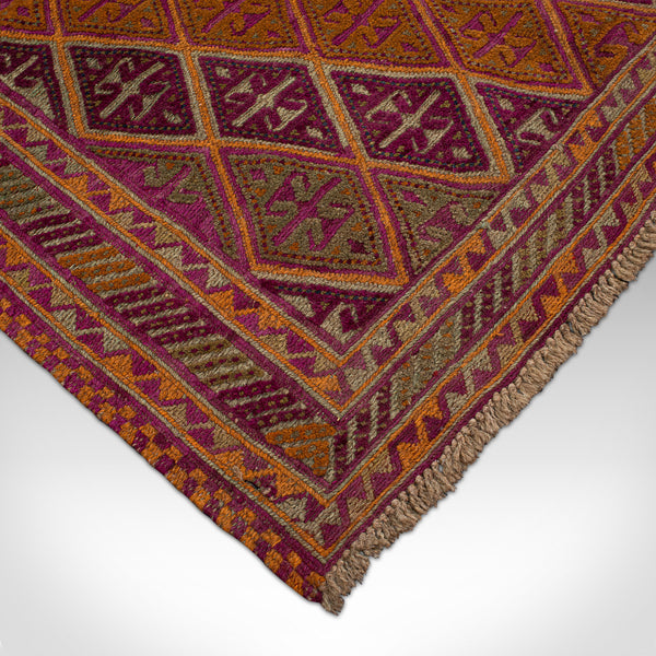 Antique Gazak Rug, Middle Eastern, Nomadic, Tribal, Decorative Carpet, C.1900