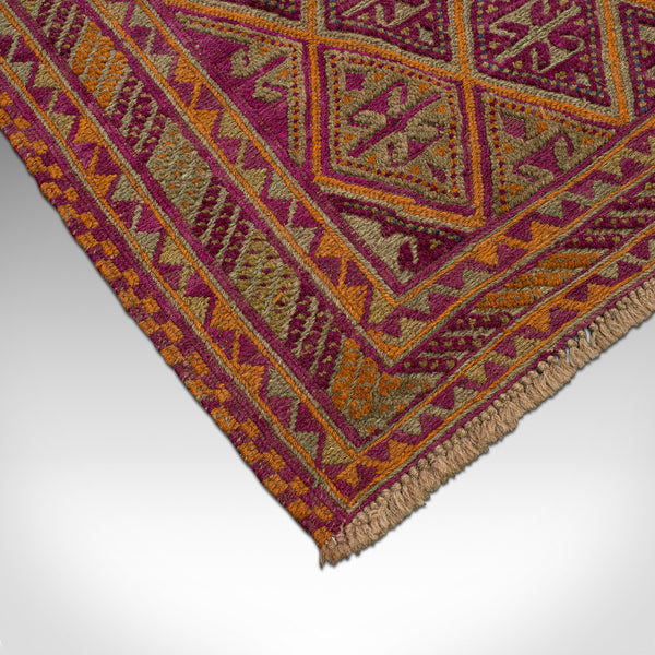 Antique Gazak Rug, Middle Eastern, Nomadic, Tribal, Decorative Carpet, C.1900
