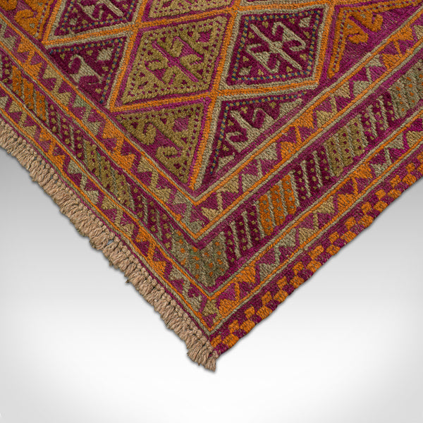 Antique Gazak Rug, Middle Eastern, Nomadic, Tribal, Decorative Carpet, C.1900