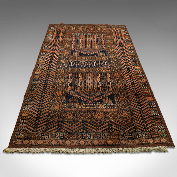 Large Vintage Decorative Rug, Belgian, Carpet, Ghiordes, Prayer Mat, Circa 1970
