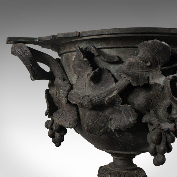 Antique Serving Cup, Continental, Bronze, Goblet, 18th Century, Georgian, C.1800