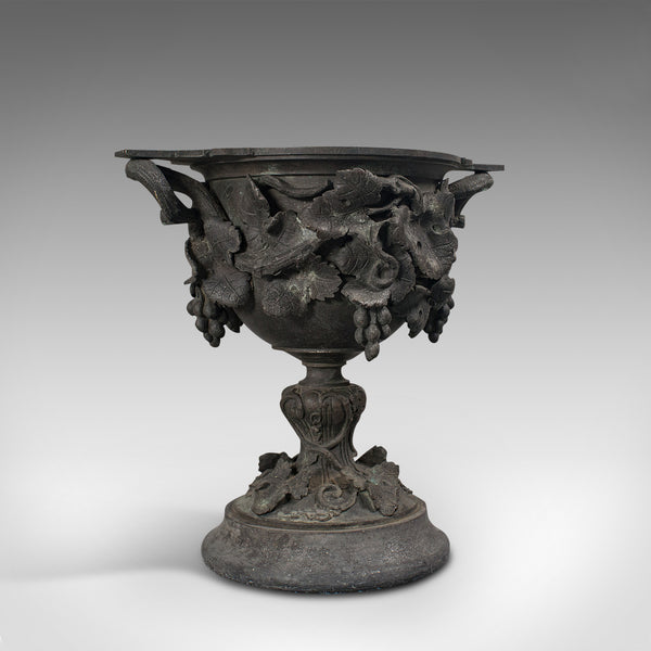 Antique Serving Cup, Continental, Bronze, Goblet, 18th Century, Georgian, C.1800