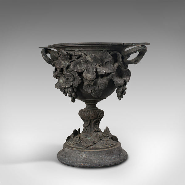 Antique Serving Cup, Continental, Bronze, Goblet, 18th Century, Georgian, C.1800
