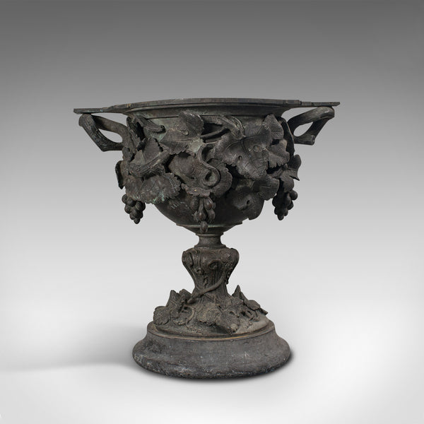 Antique Serving Cup, Continental, Bronze, Goblet, 18th Century, Georgian, C.1800