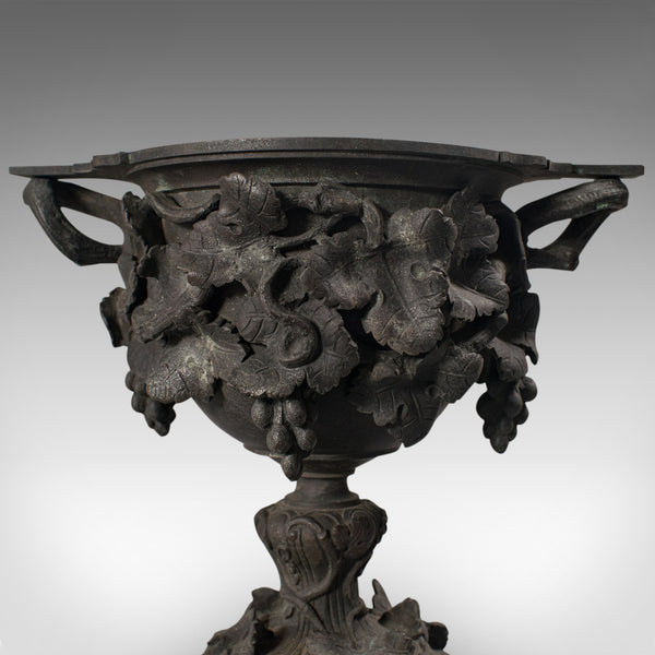 Antique Serving Cup, Continental, Bronze, Goblet, 18th Century, Georgian, C.1800