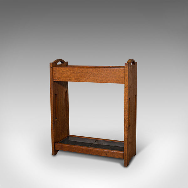 Antique Hallway Rack, English, Liberty-esque, Stick Stand, Arts & Crafts, C.1920