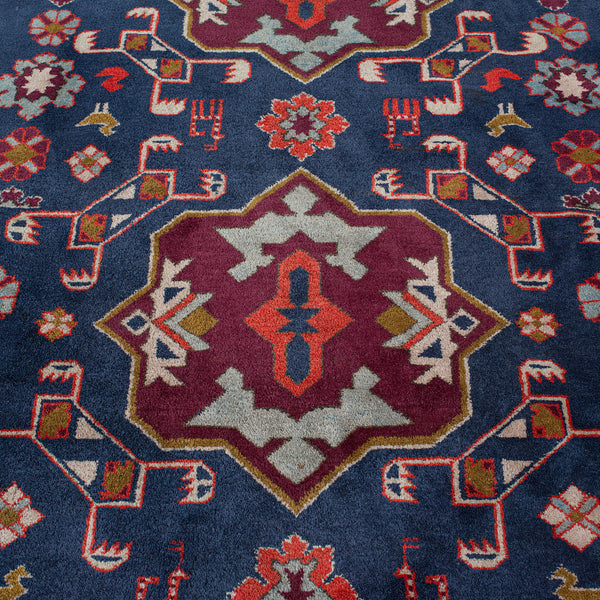 Vintage Shirvan Rug, Caucasian, Lounge, Hall Carpet, Mid 20th Century, C.1950