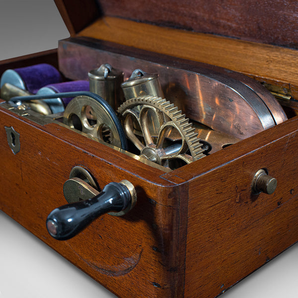 Antique Magneto Electric Therapy Machine, English, Scientific Medical Aid, 1900
