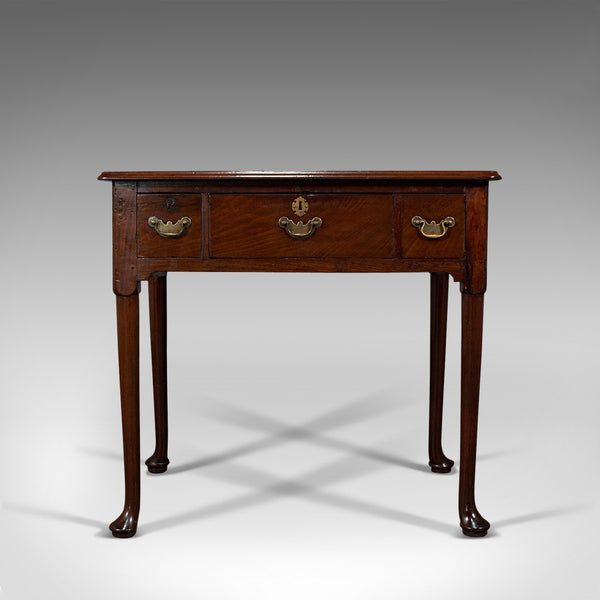 Fine Antique Lowboy, English, Mahogany, Side, Serving Table, Georgian, C.1780
