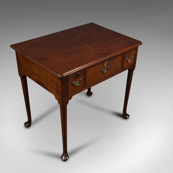 Fine Antique Lowboy, English, Mahogany, Side, Serving Table, Georgian, C.1780