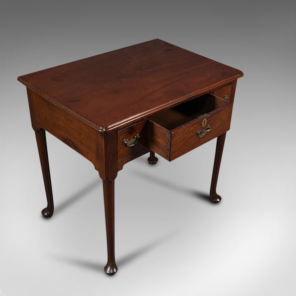 Fine Antique Lowboy, English, Mahogany, Side, Serving Table, Georgian, C.1780