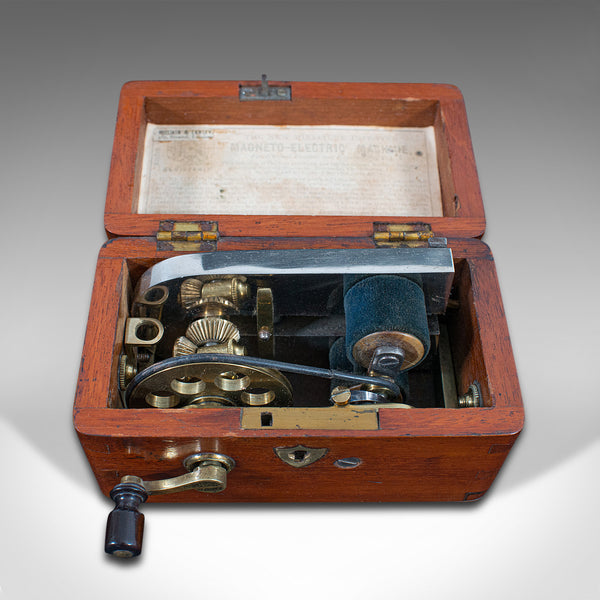 Small Antique Electric Therapy Machine, English, Scientific, Medical, Victorian