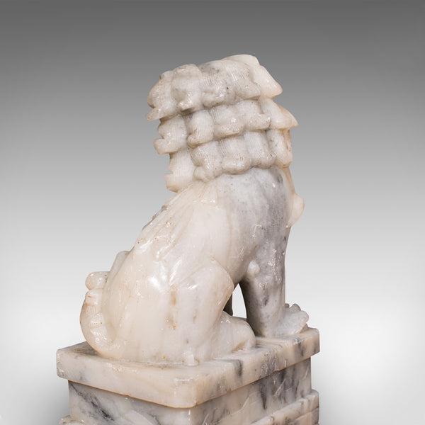 Pair, Antique Decorative Dogs Of Fu, Chinese, Statue, Ornament, Victorian, 1900