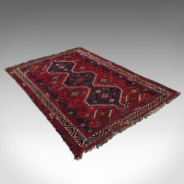 Antique Turkoman Carpet, Caucasian, Hand Woven, Lounge, Hallway, Rug, Circa 1900