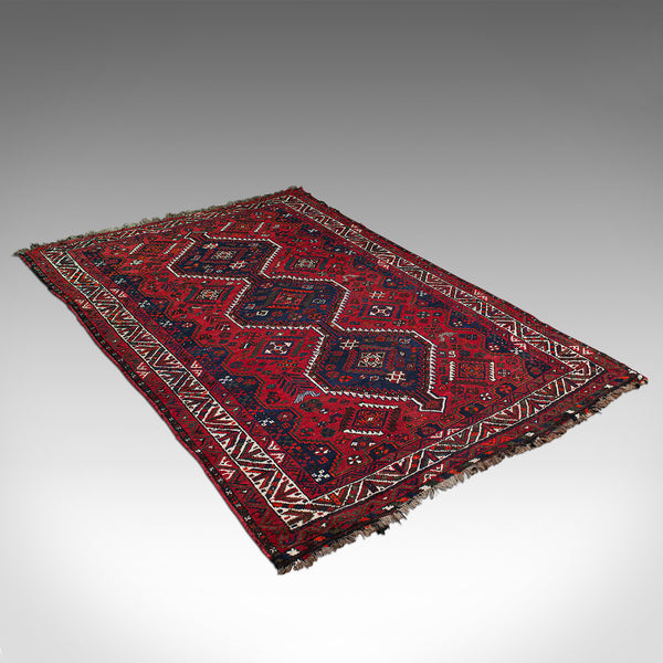 Antique Turkoman Carpet, Caucasian, Hand Woven, Lounge, Hallway, Rug, Circa 1900