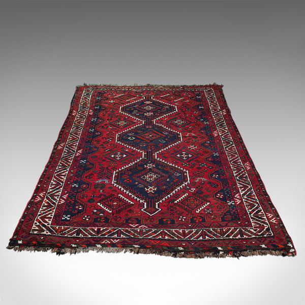 Antique Turkoman Carpet, Caucasian, Hand Woven, Lounge, Hallway, Rug, Circa 1900