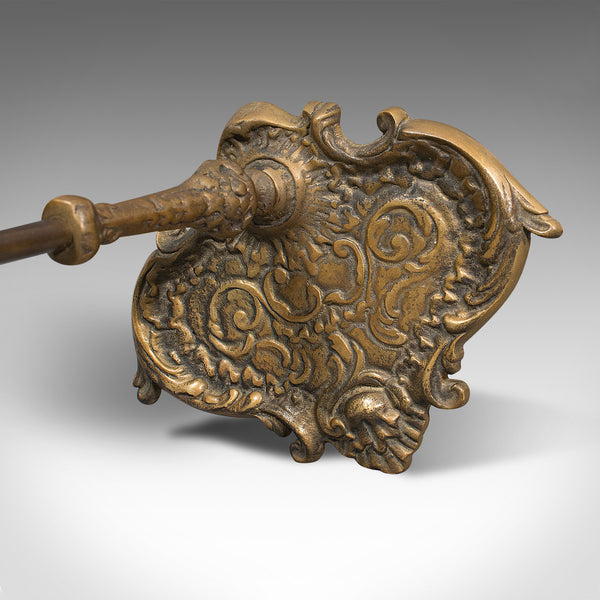 Antique Umbrella Stand, French, Brass, Hallway, Cane, Stick Rack, Art Nouveau