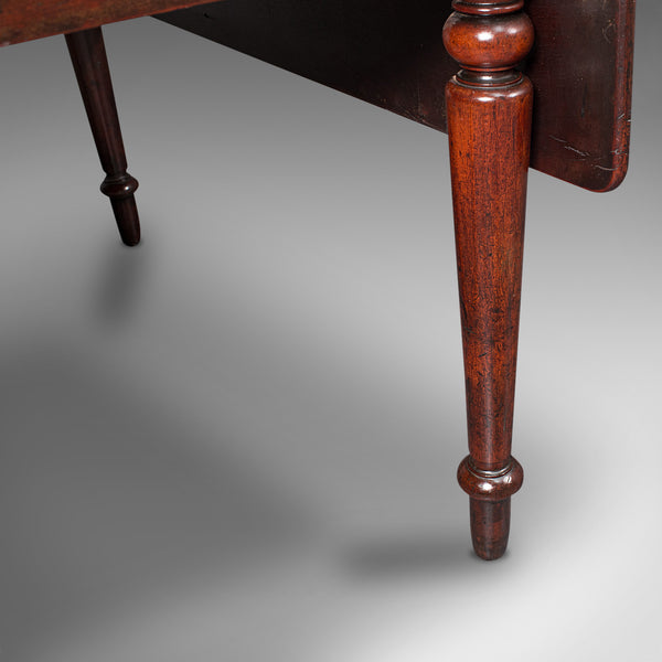 Antique Pembroke Table, English, Mahogany, Extending, Dining, Regency, C.1820