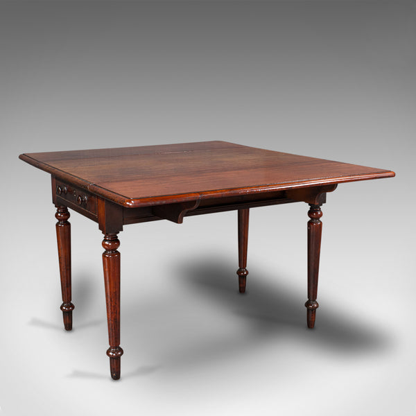 Antique Pembroke Table, English, Mahogany, Extending, Dining, Regency, C.1820