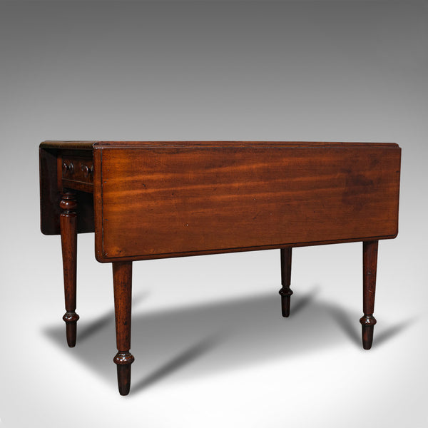 Antique Pembroke Table, English, Mahogany, Extending, Dining, Regency, C.1820