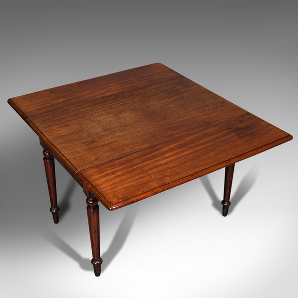 Antique Pembroke Table, English, Mahogany, Extending, Dining, Regency, C.1820