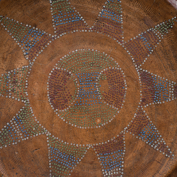 Small Antique Tribal Side Table, Australian, Lamp, Stool, Late Victorian, C.1900