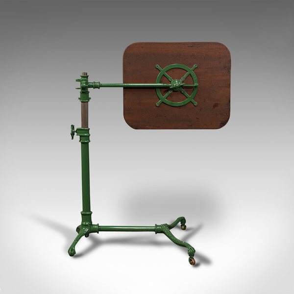 Antique Adjustable Reading Stand, English, Mahogany, Music Lectern, Edwardian