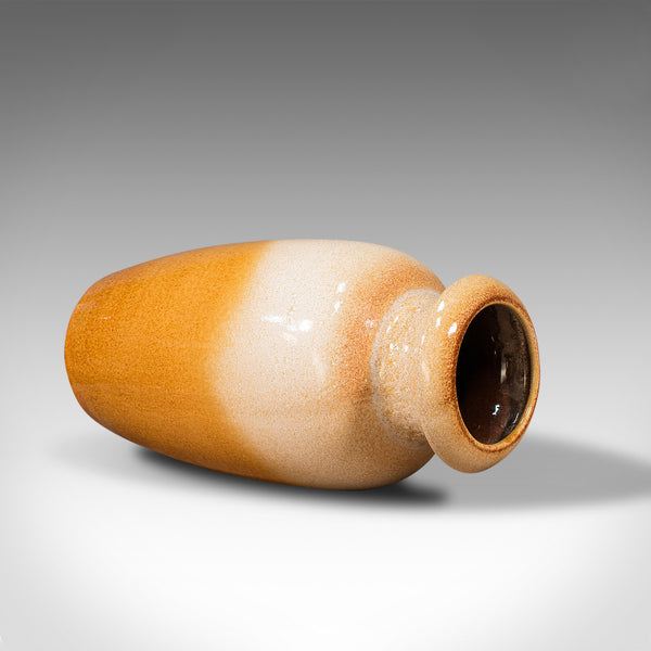 Vintage Decorative Vase, German, Ceramic, Lava, Flower, Mid Century, Circa 1960