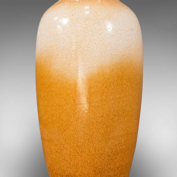 Vintage Decorative Vase, German, Ceramic, Lava, Flower, Mid Century, Circa 1960