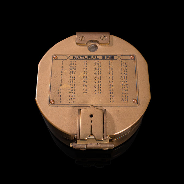 Vintage Pocket Compass, English, Terrestrial, Maritime, Navigation, Instrument
