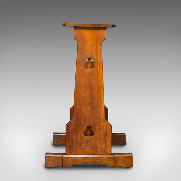 Antique Lectern, English, Oak, Oratory Stand, Ecclesiastical, Victorian, C.1900