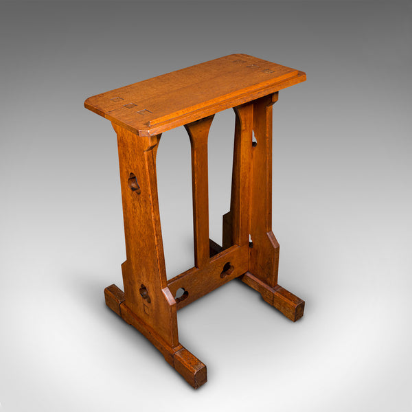 Antique Lectern, English, Oak, Oratory Stand, Ecclesiastical, Victorian, C.1900